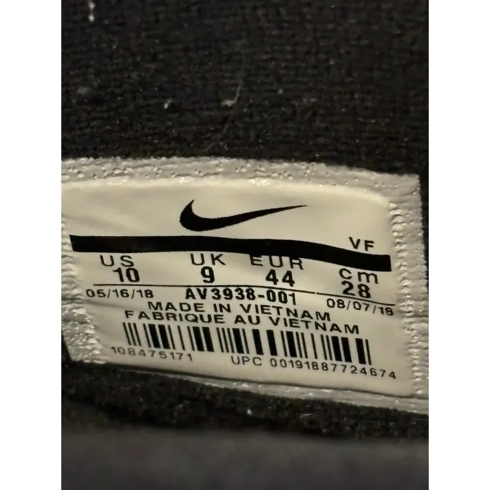 Nike NBA x Air Force 1 '07 LV8 Sport sneakers, US men’s size 10